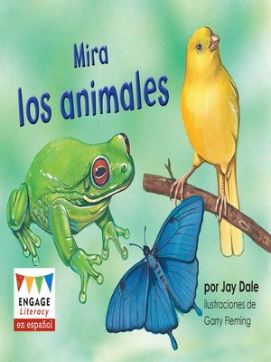 cover image of Mira los animales